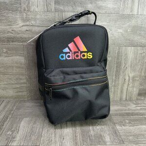 Adidas Santiago 3 Insulated Lunch Bag Black Rainbow